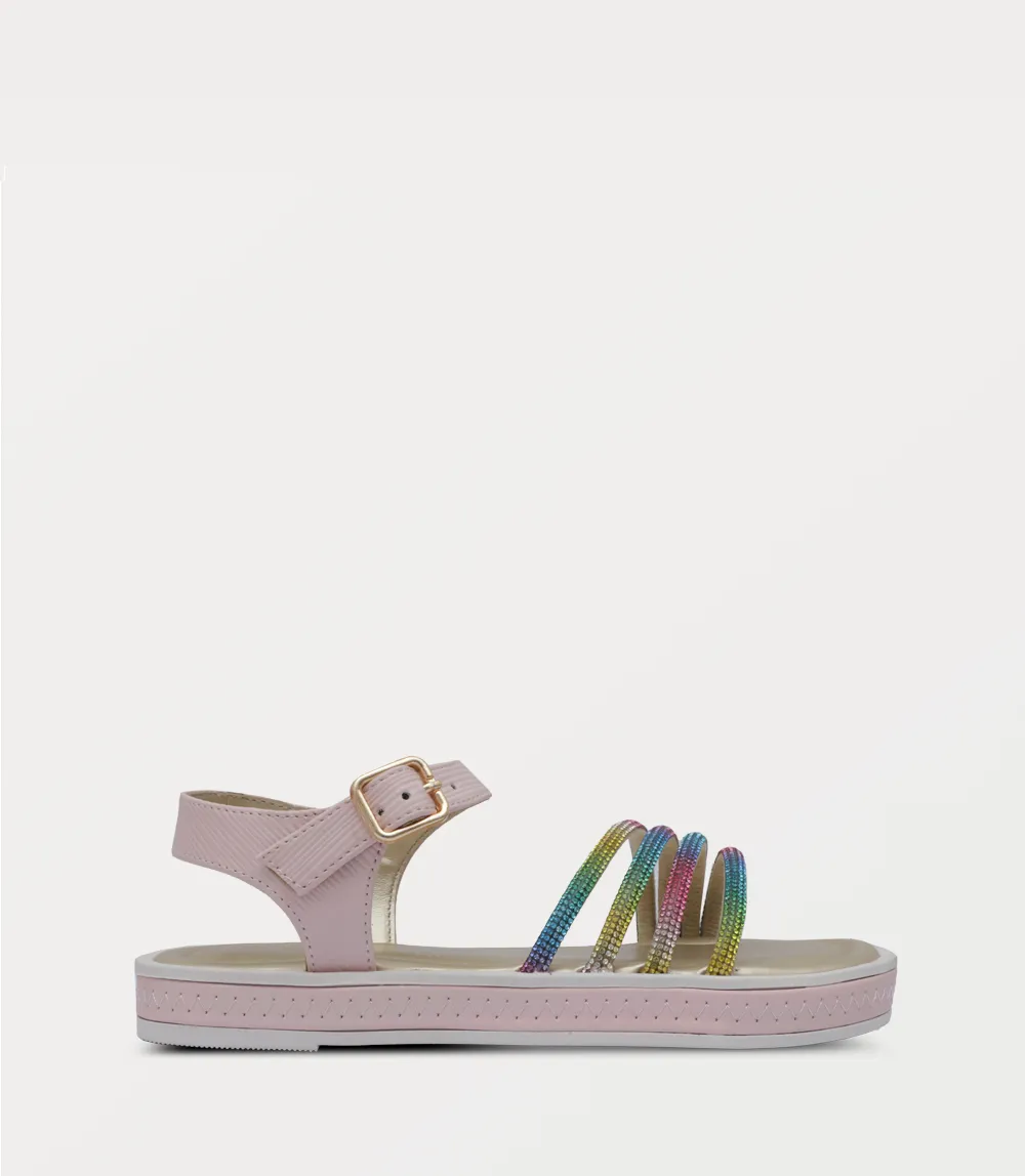 KG0214-MULTY-Girl Sandal