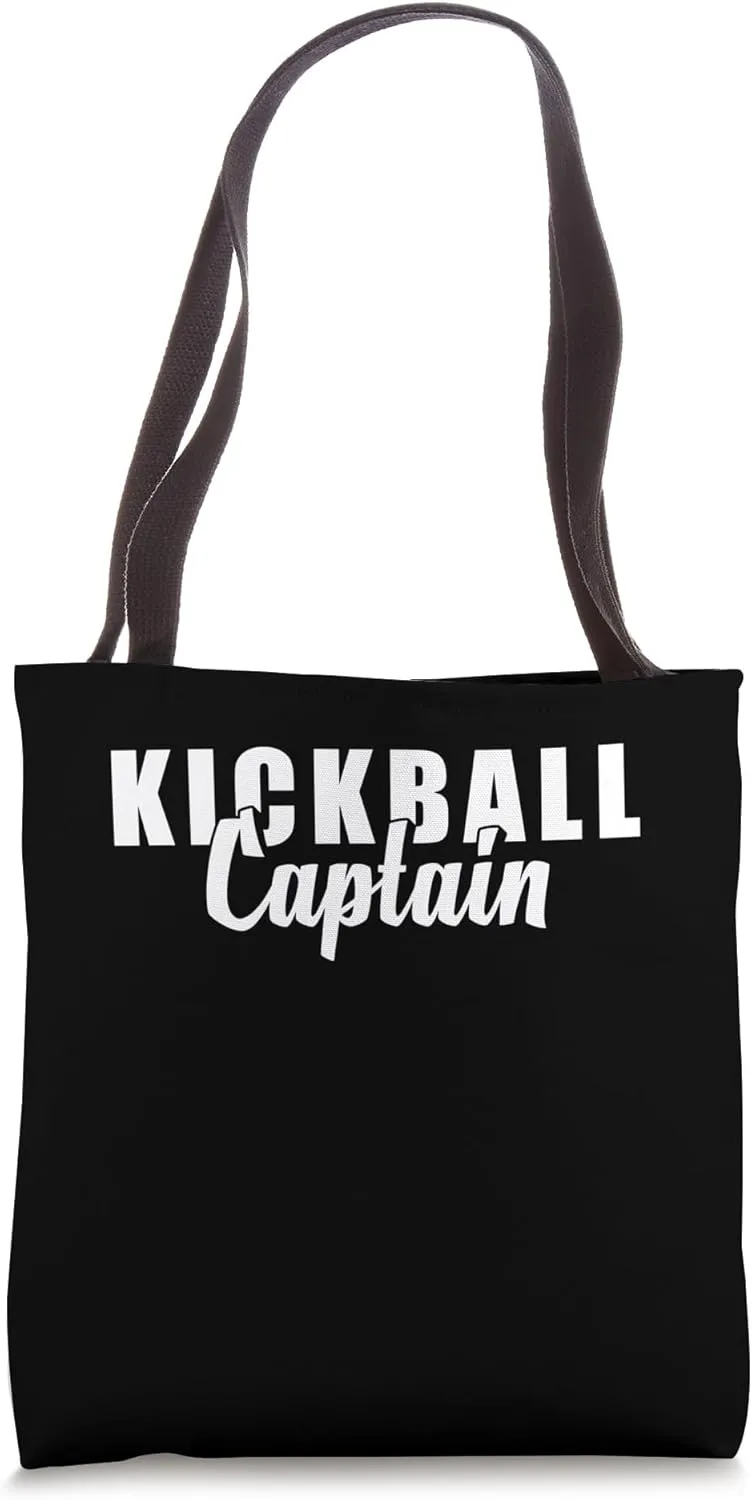 Kickball Captain Player Team Tote Bag