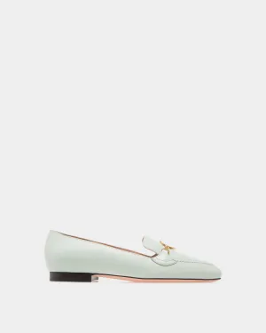 Loafer In Blue Leather