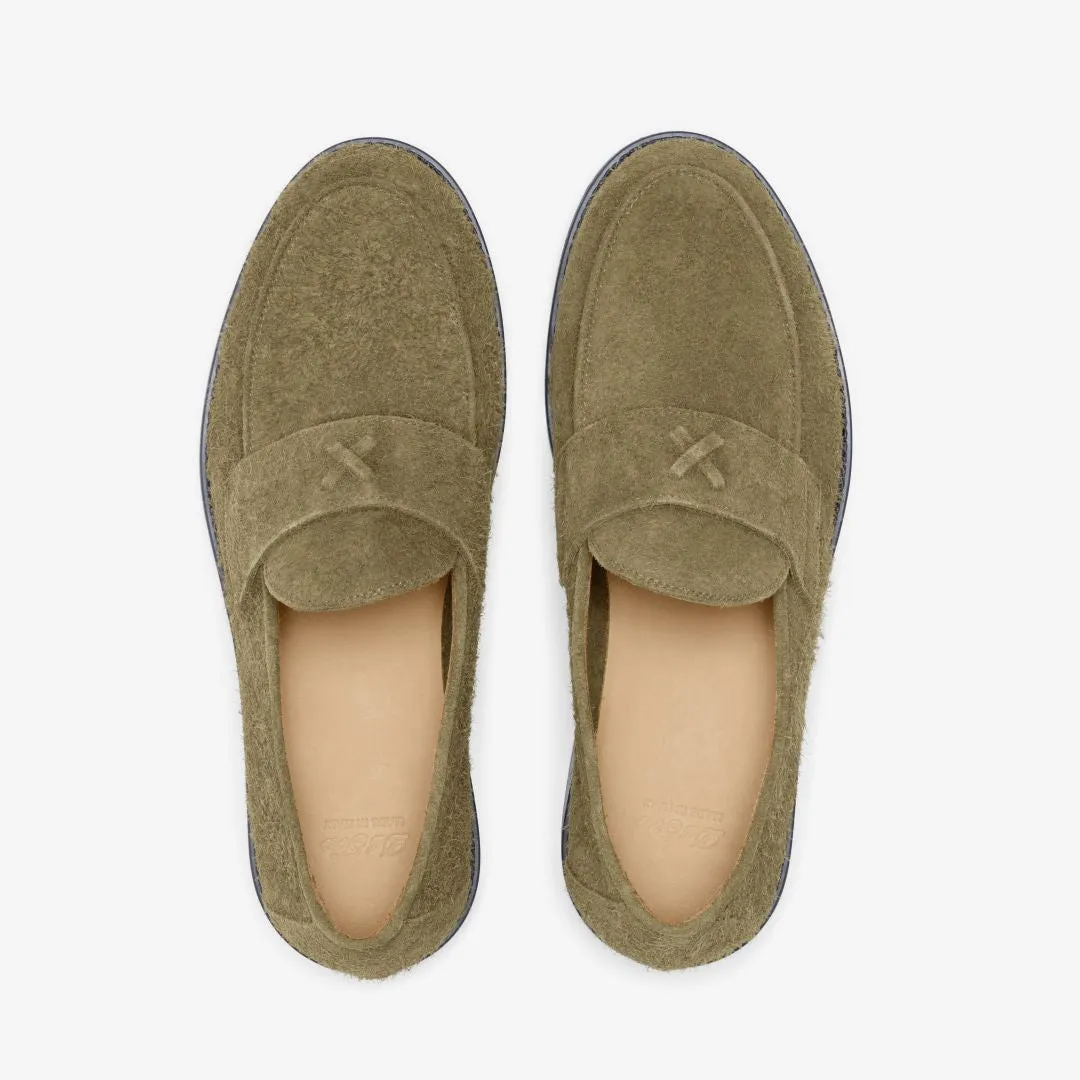 Men's Antelope Textured Suede Lug Centesimo