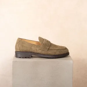 Men's Antelope Textured Suede Lug Centesimo
