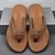 Men's Breathable Nylon Flip Flops - Comfortable Slip-Resistant