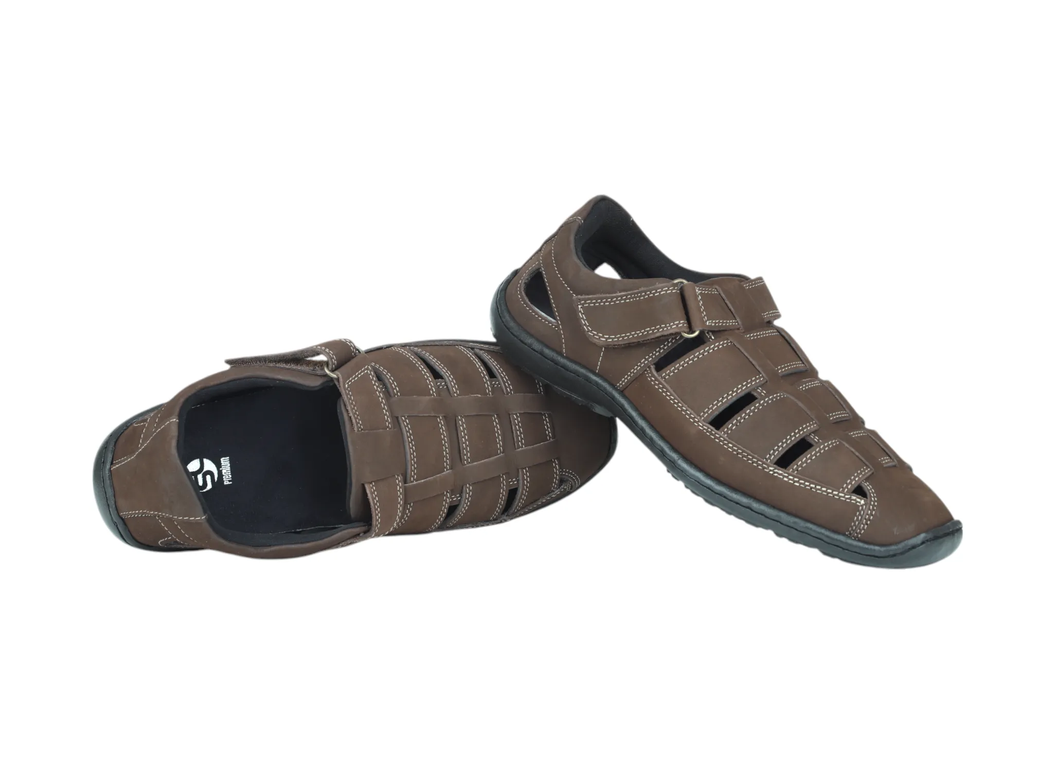 Mens Premium leather fisherman sandal 93233
