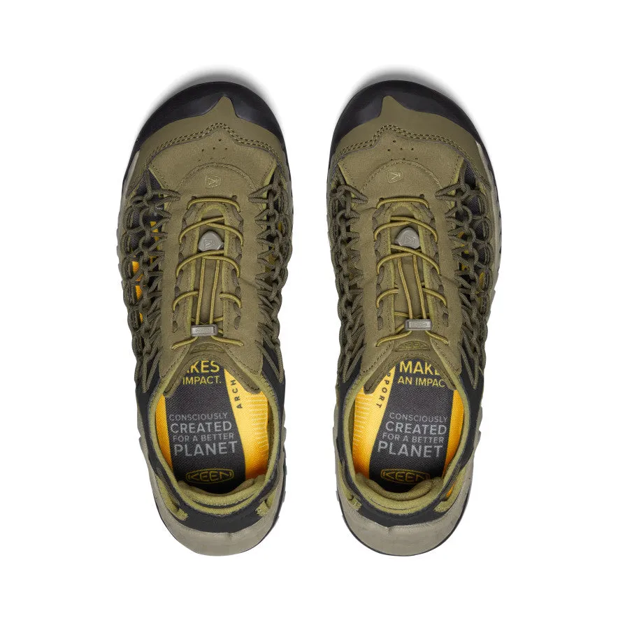 Men's UNEEK NXIS Shoe - Dark Olive/Olive Drab