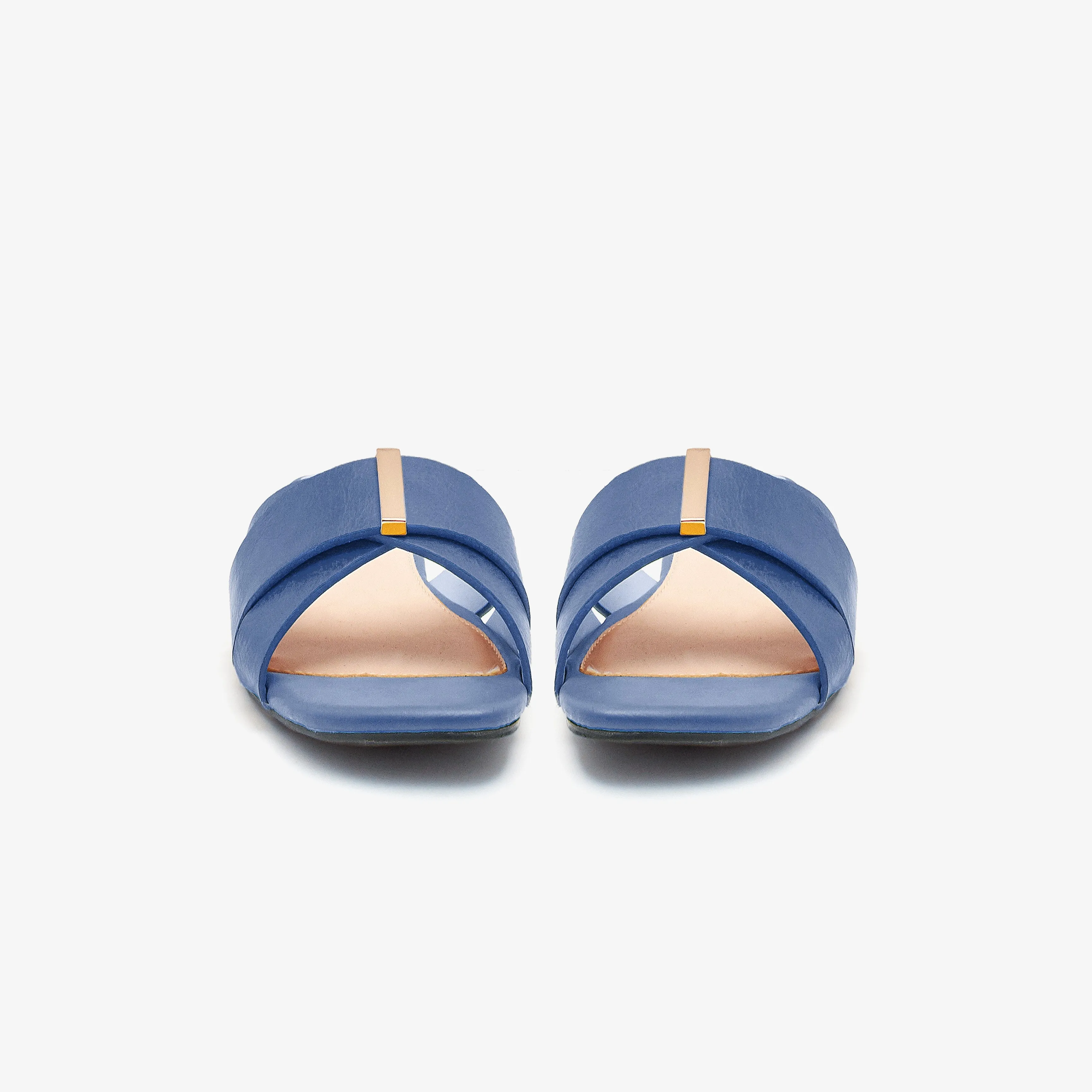 Metallic Trim Ladies Chappals