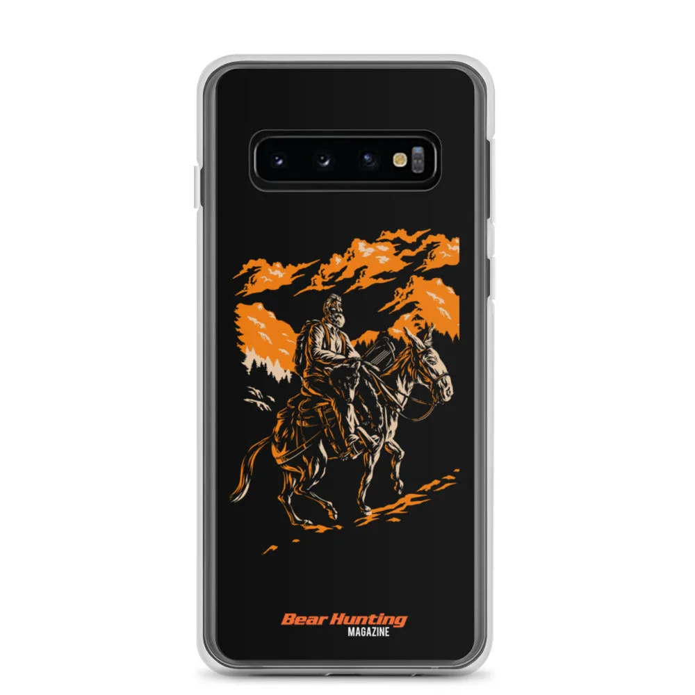 Mule Riding Bear Hunter Samsung Case