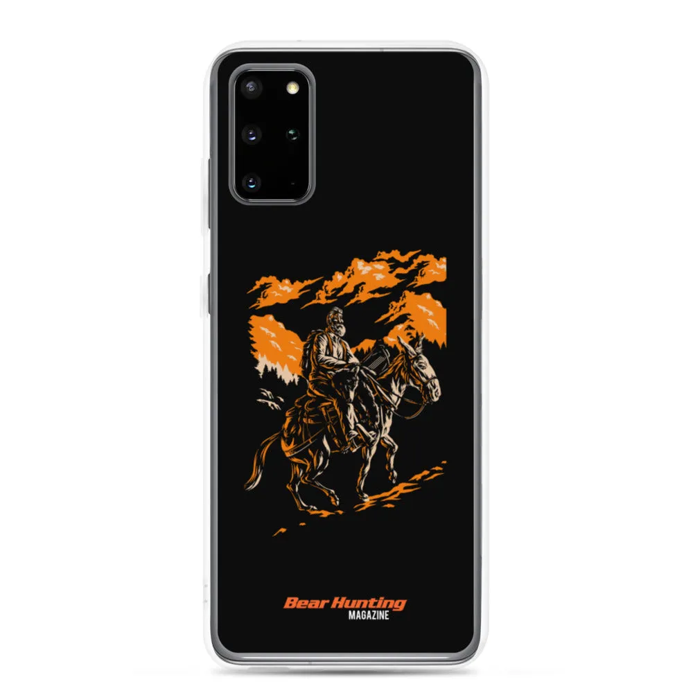 Mule Riding Bear Hunter Samsung Case