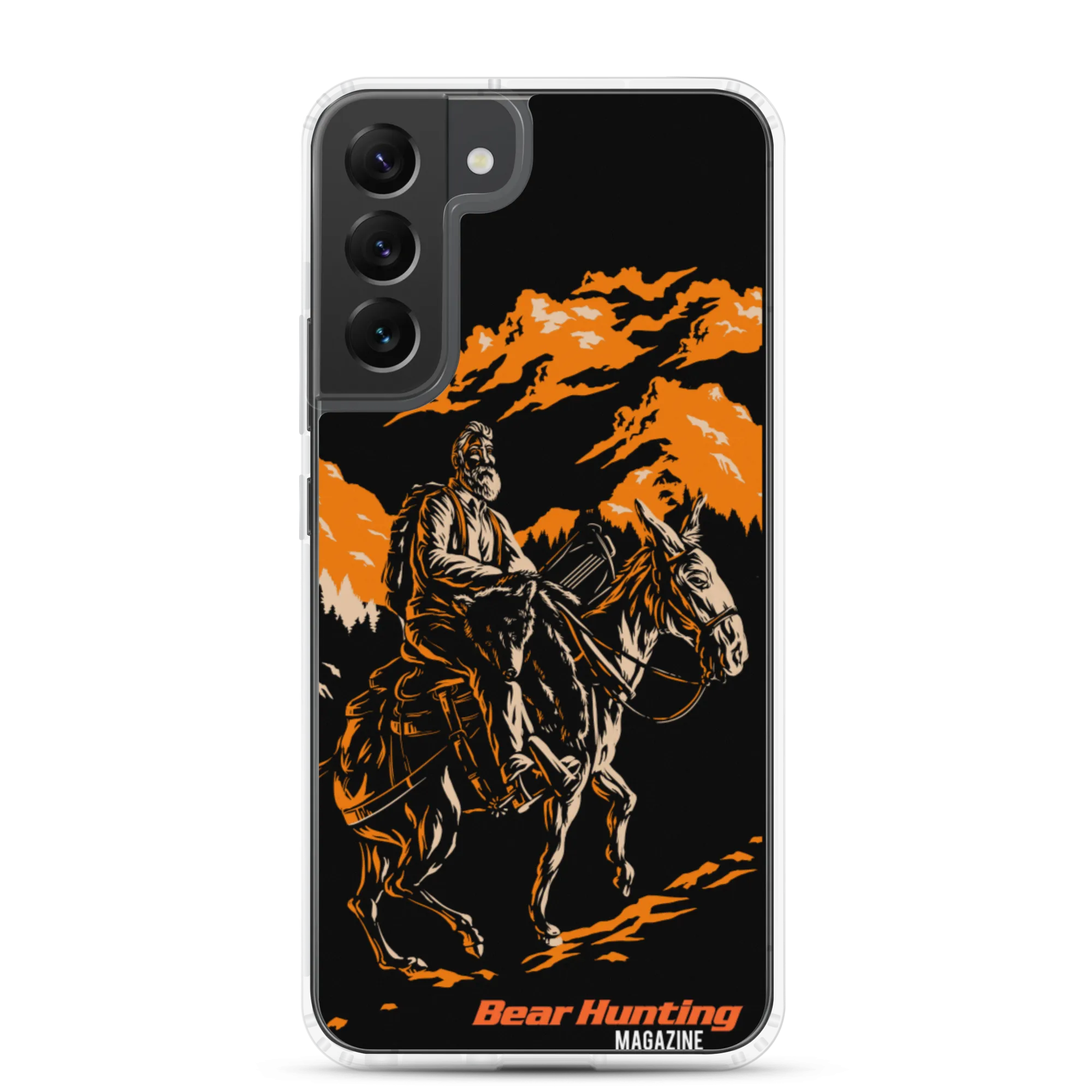 Mule Riding Bear Hunter Samsung Case