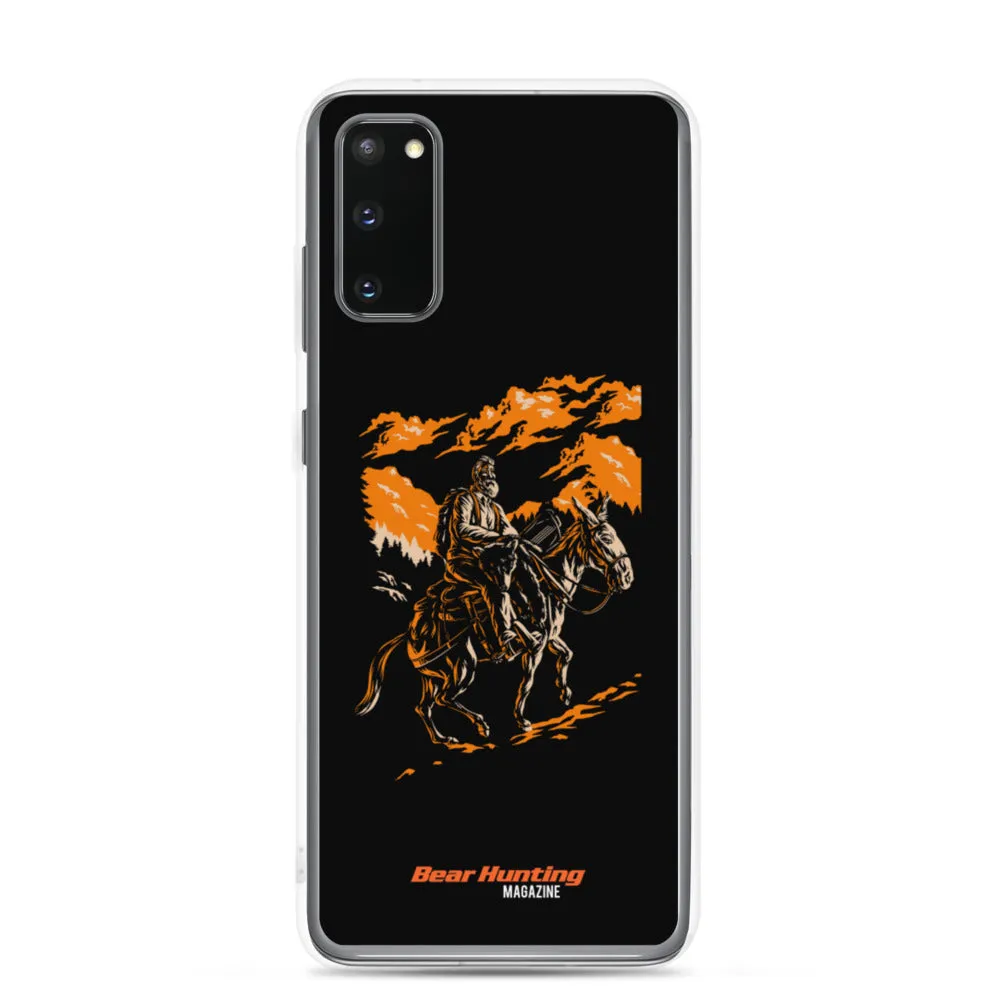 Mule Riding Bear Hunter Samsung Case