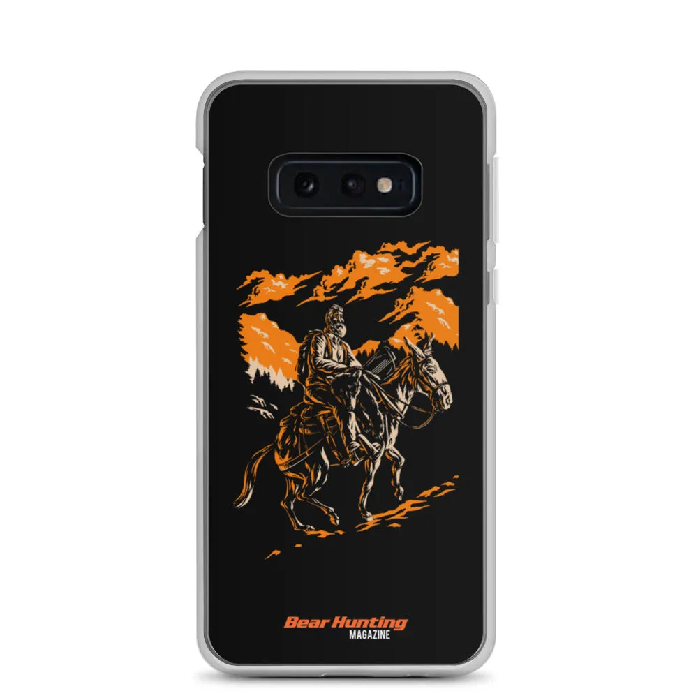 Mule Riding Bear Hunter Samsung Case