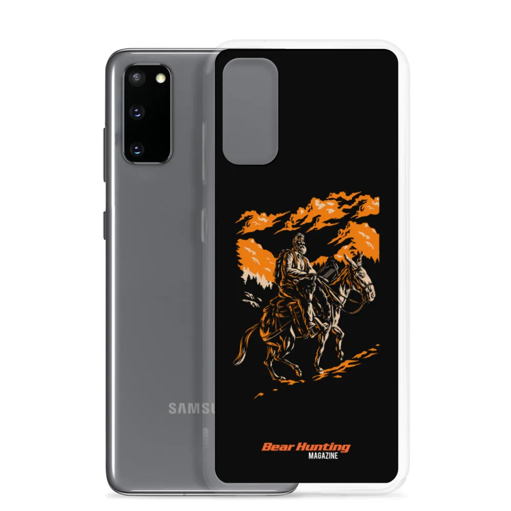 Mule Riding Bear Hunter Samsung Case