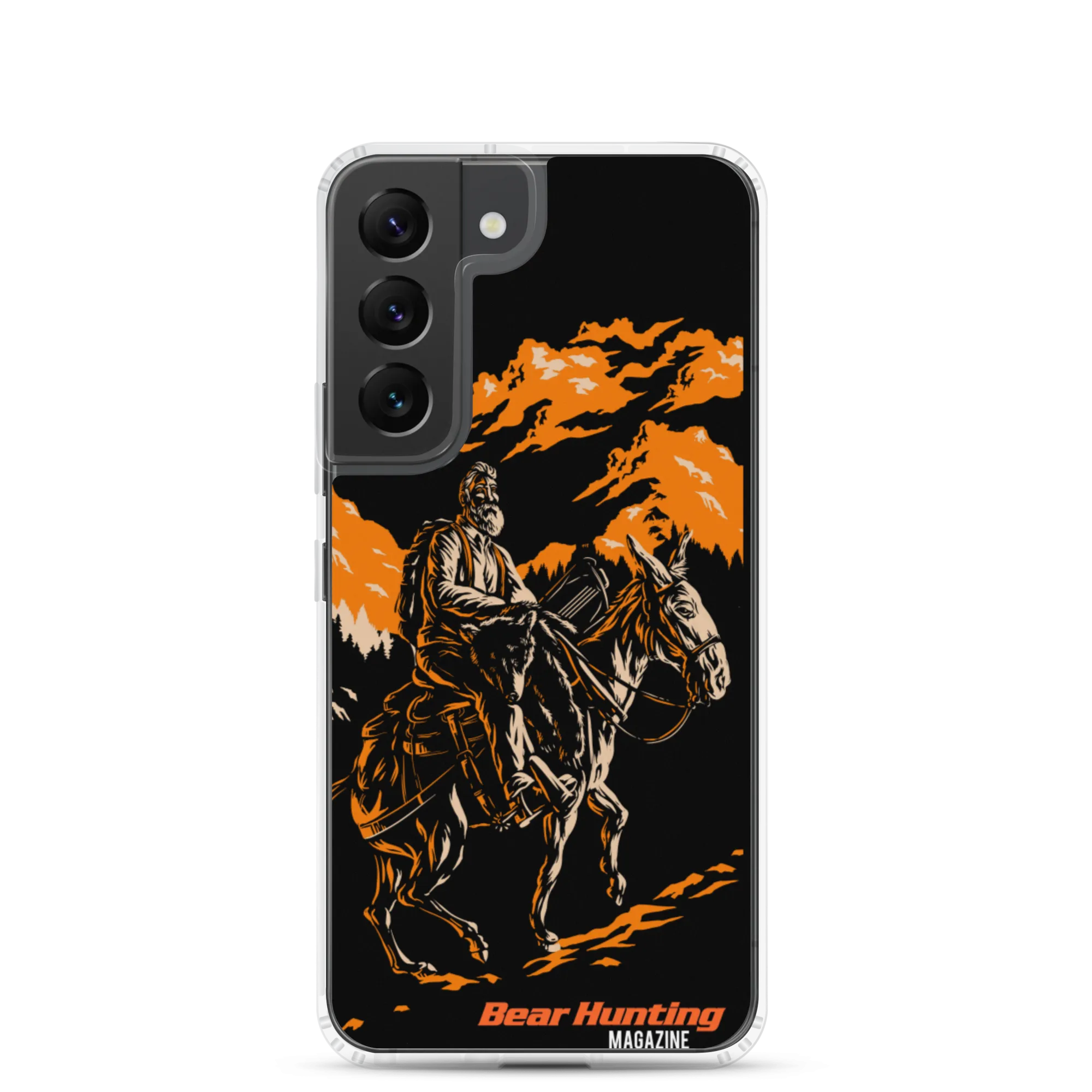 Mule Riding Bear Hunter Samsung Case