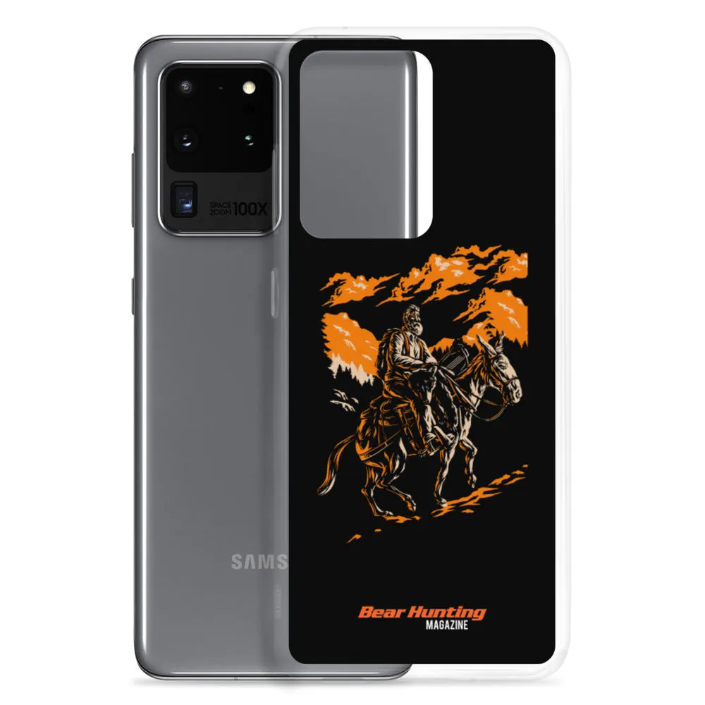 Mule Riding Bear Hunter Samsung Case