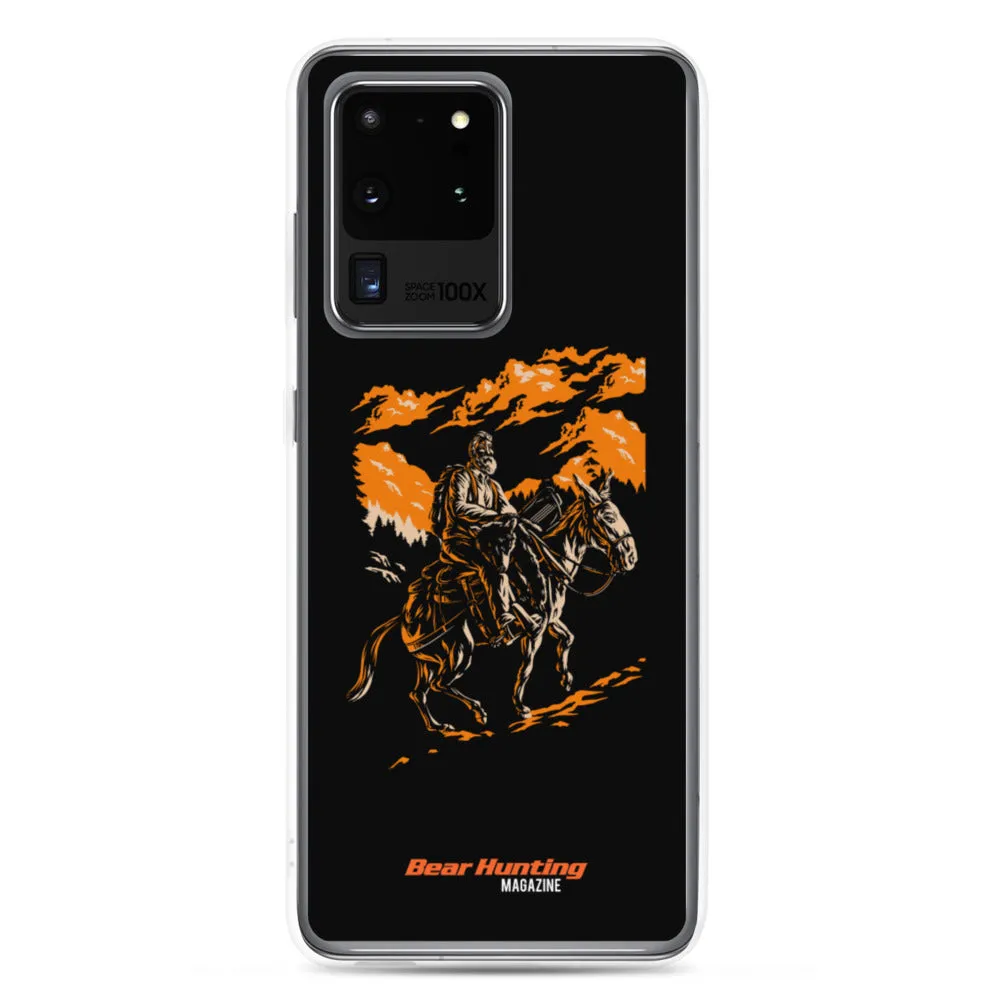 Mule Riding Bear Hunter Samsung Case