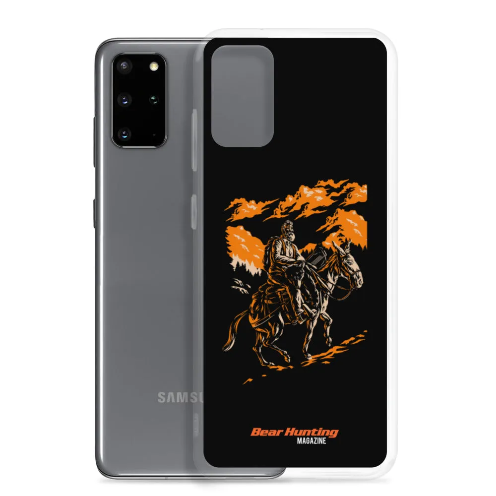 Mule Riding Bear Hunter Samsung Case