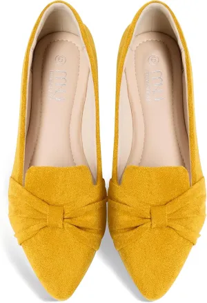 MUSSHOE Flat Shoes Women Comfortable Slip on Women's Flats Dress Shoes for Women