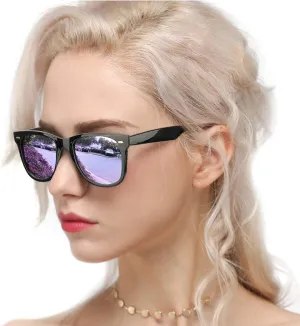 Myiaur Classic Sunglasses for Women Polarized Driving Anti-Glare UV Protection