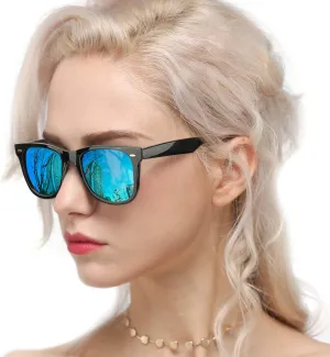 Myiaur Classic Sunglasses for Women Polarized Driving Anti-Glare UV Protection