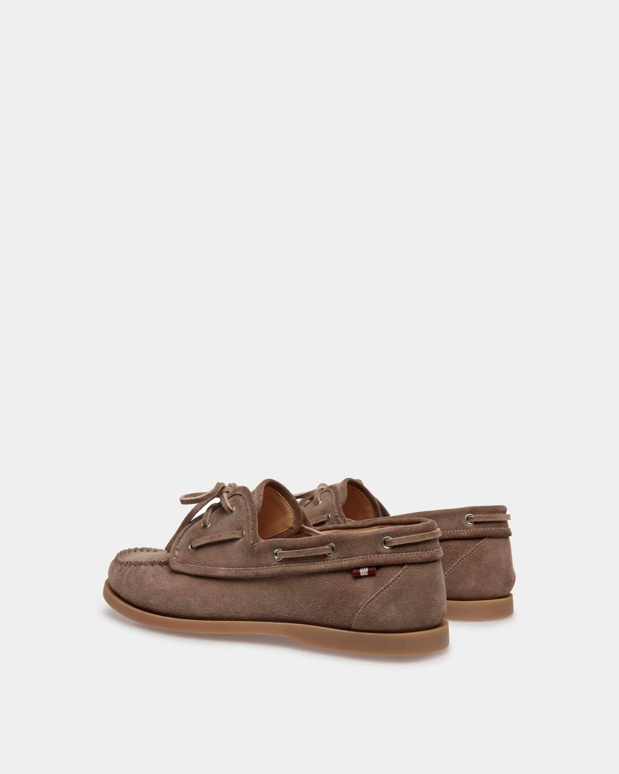 Nelson Loafer in Beige Suede Leather