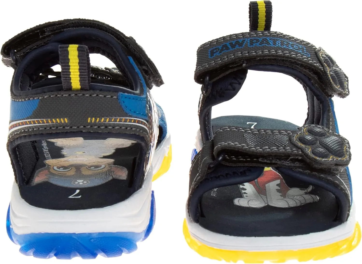 Nickelodeon Paw Patrol Sandals LED Light Up Chase Marshall Water Shoes (Toddler/Little Kid)