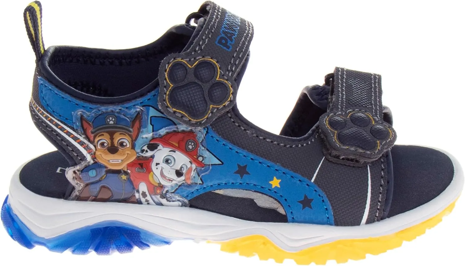 Nickelodeon Paw Patrol Sandals LED Light Up Chase Marshall Water Shoes (Toddler/Little Kid)