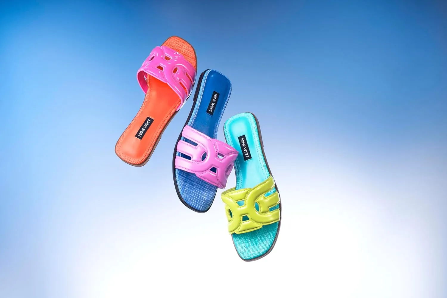 Nine West Women's Geena Flat Sandal