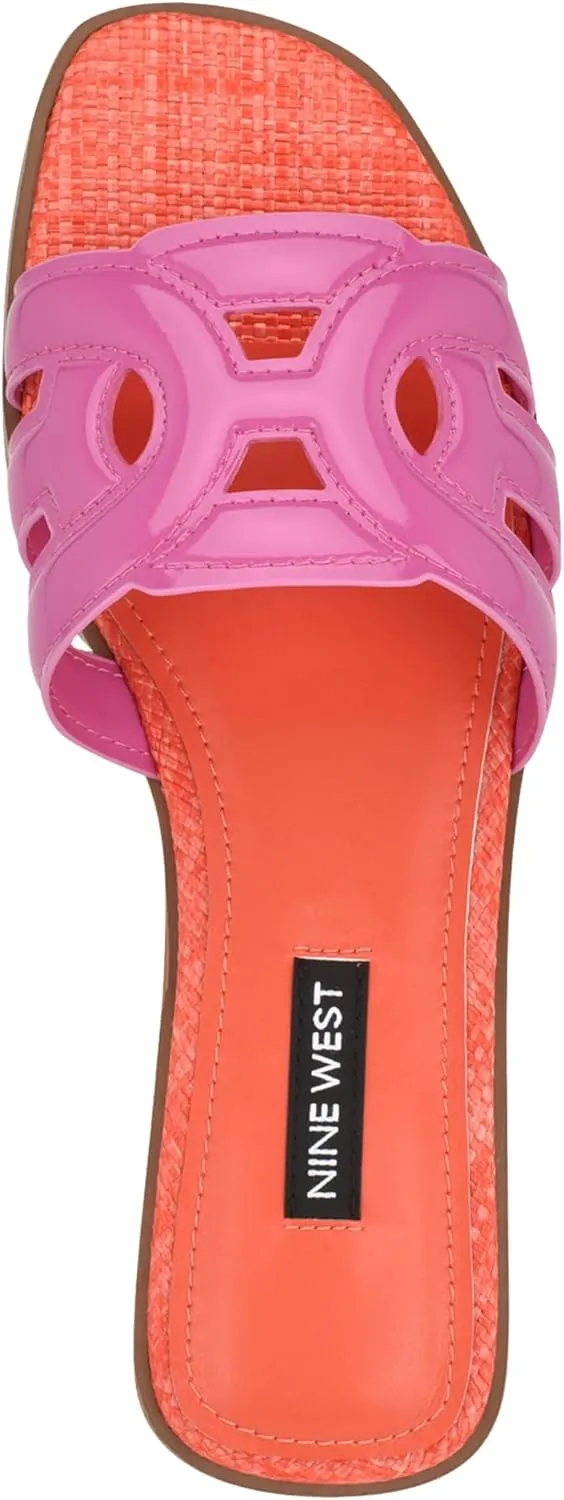 Nine West Women's Geena Flat Sandal