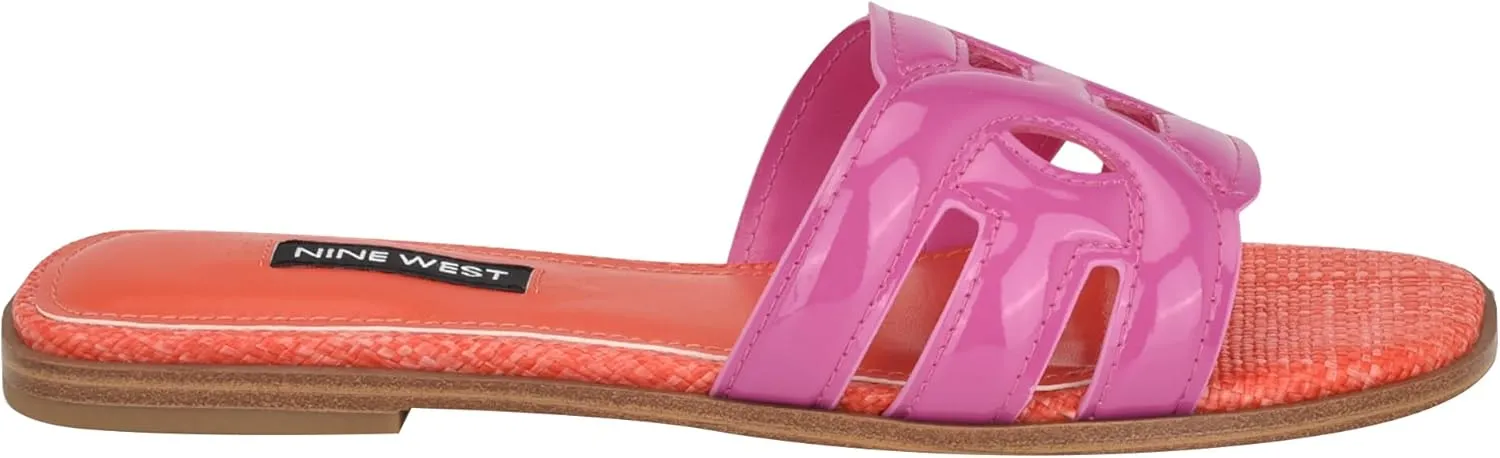 Nine West Women's Geena Flat Sandal