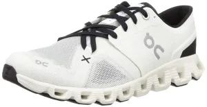 On Men's Cloud X 3 Sneakers, Ivory/Black, 8 Medium US