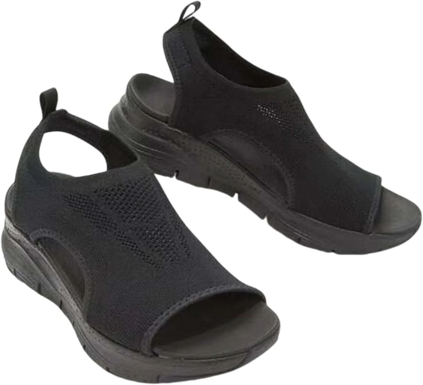 Orthopedic Sandals for Women Summer Dressy Arch Support Wide Fit Plantar Fasciitis Lightweight Comfortable Walking Outdoor Active Tennis Shoes Soft Mat Diabetic Sandals