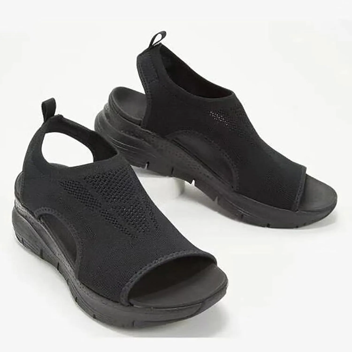 Orthopedic Sandals for Women Summer Dressy Arch Support Wide Fit Plantar Fasciitis Lightweight Comfortable Walking Outdoor Active Tennis Shoes Soft Mat Diabetic Sandals