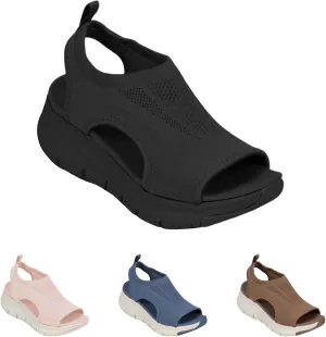 Orthopedic Sandals for Women Summer Dressy Arch Support Wide Fit Plantar Fasciitis Lightweight Comfortable Walking Outdoor Active Tennis Shoes Soft Mat Diabetic Sandals