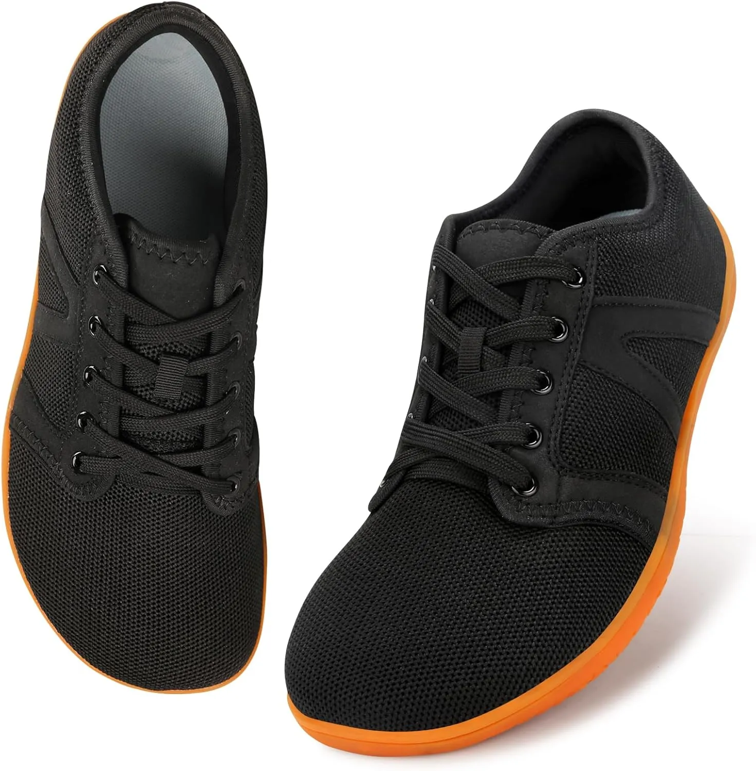 Padgene Wide Barefoot Minimalist Shoes for Women Men | Zero Drop Sole | Width Fashion Sneaker Wide Toe Box Cross-Trainer Lightweight Walking Casual Comfortable Running Shoes