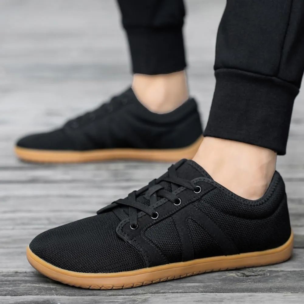 Padgene Wide Barefoot Minimalist Shoes for Women Men | Zero Drop Sole | Width Fashion Sneaker Wide Toe Box Cross-Trainer Lightweight Walking Casual Comfortable Running Shoes