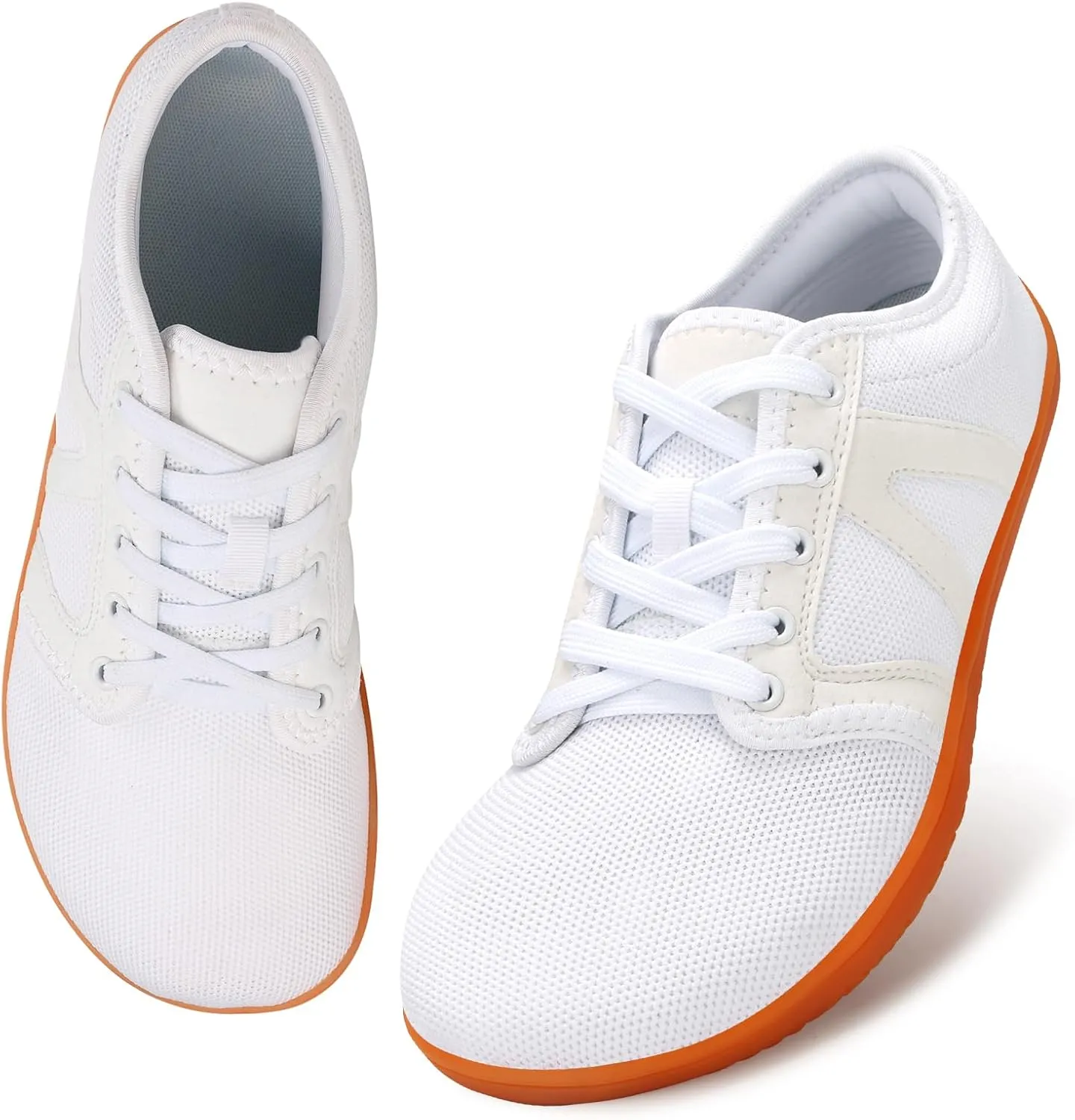 Padgene Wide Barefoot Minimalist Shoes for Women Men | Zero Drop Sole | Width Fashion Sneaker Wide Toe Box Cross-Trainer Lightweight Walking Casual Comfortable Running Shoes