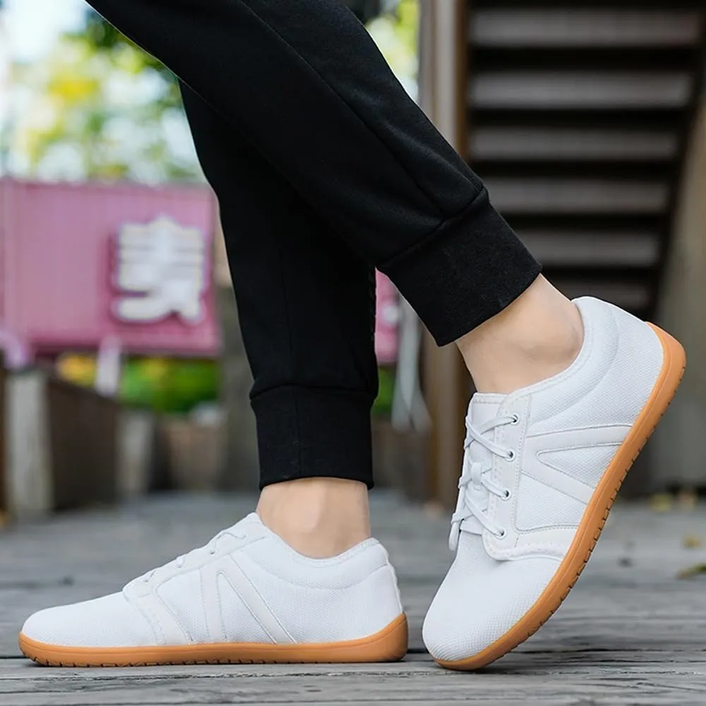 Padgene Wide Barefoot Minimalist Shoes for Women Men | Zero Drop Sole | Width Fashion Sneaker Wide Toe Box Cross-Trainer Lightweight Walking Casual Comfortable Running Shoes