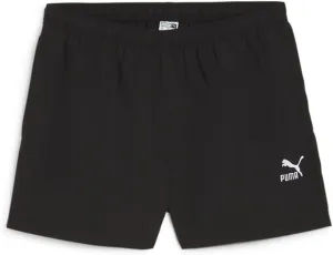 PUMA - Womens Classics A-Line Shorts Wv, Color Black, Size: XX-Small