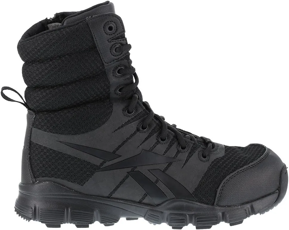Reebok Men's Dauntless 8" Tactical Boots with Side Zip