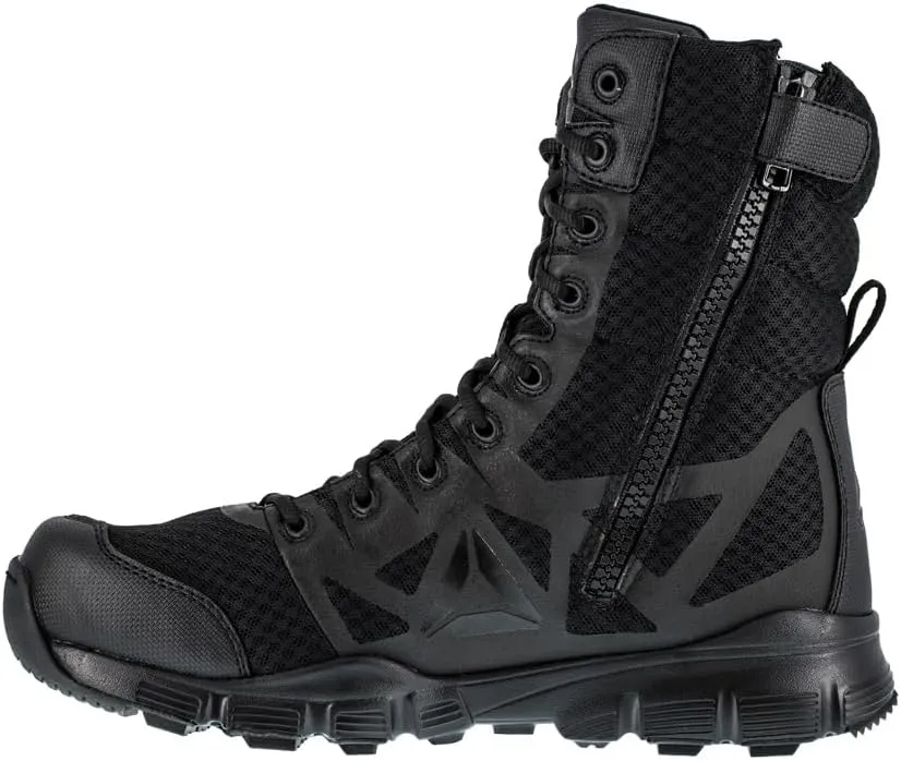 Reebok Men's Dauntless 8" Tactical Boots with Side Zip