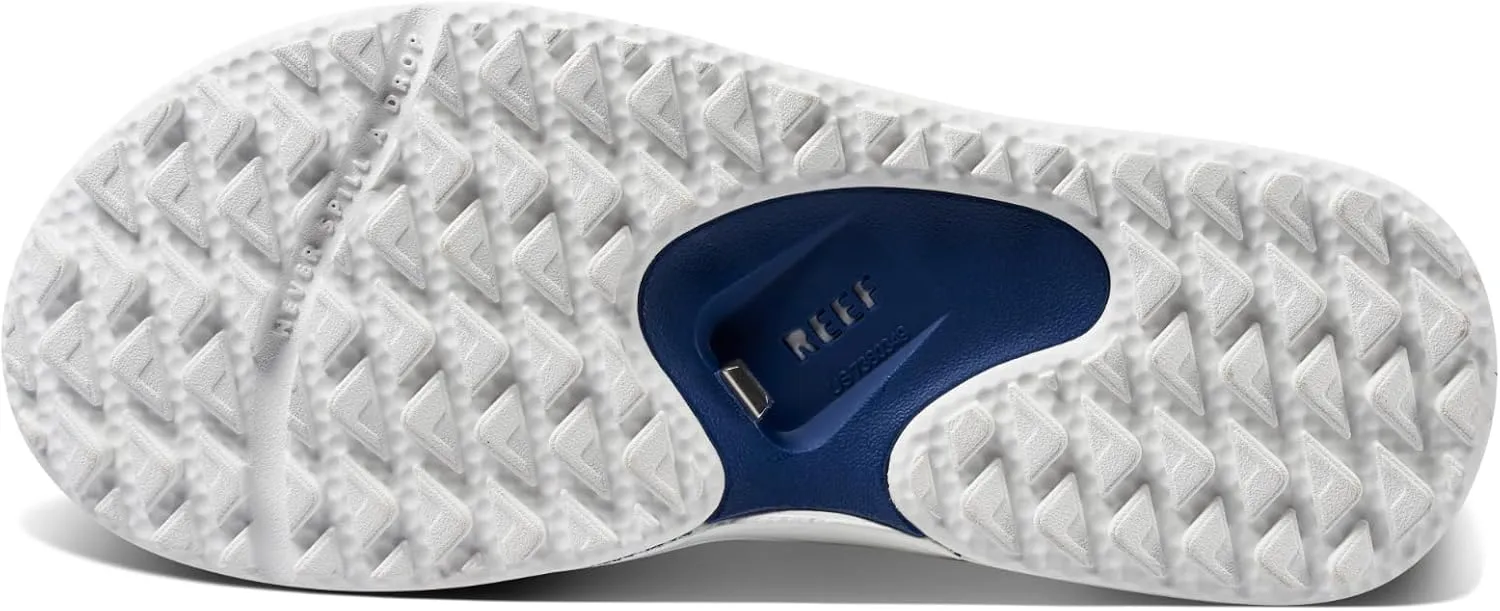 REEF Fanning Pregame Men's Bottle Opener Flip Flop, Arch Support, Durable Outsole, Water Friendly
