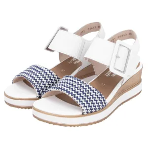 Remonte Jerilyn 53 White Leather Sandal (Women's)