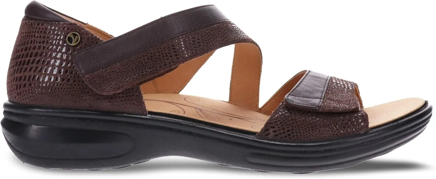 Revere Mauritius Women's Closed Heel Sandal - Elegant Orthotic-Friendly Design with Adjustable Straps and Arch Support