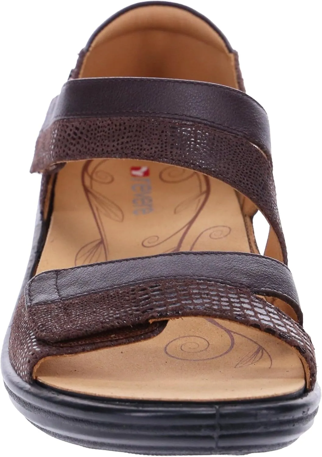 Revere Mauritius Women's Closed Heel Sandal - Elegant Orthotic-Friendly Design with Adjustable Straps and Arch Support