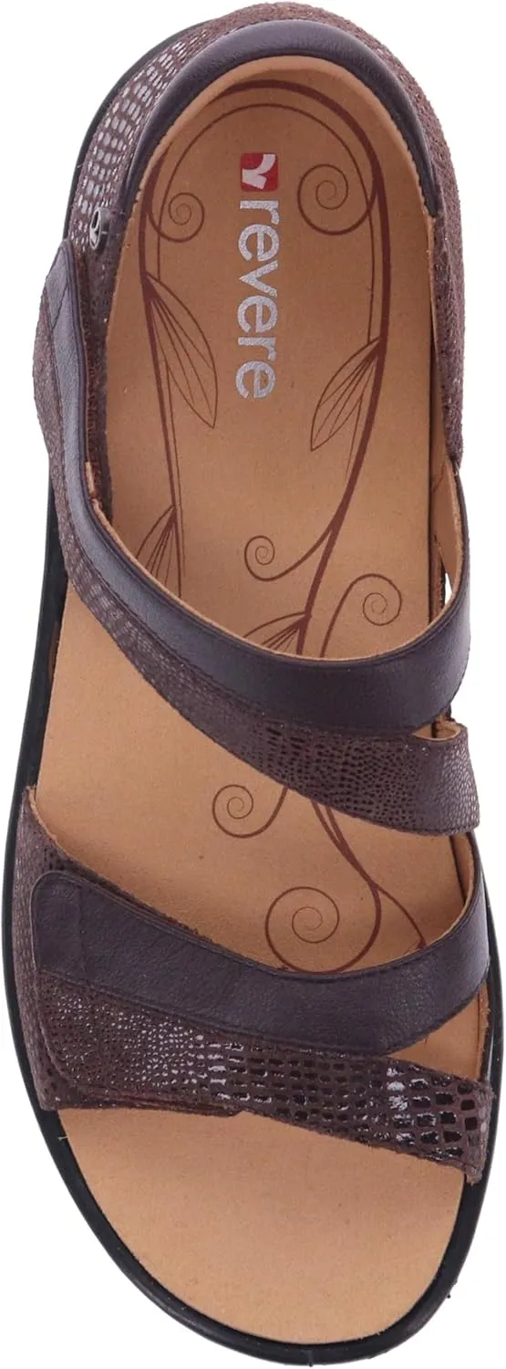 Revere Mauritius Women's Closed Heel Sandal - Elegant Orthotic-Friendly Design with Adjustable Straps and Arch Support
