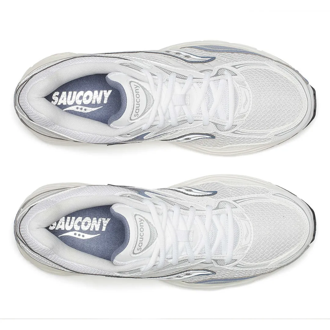 Saucony Progrid Omni 9 in Ivory/Blue