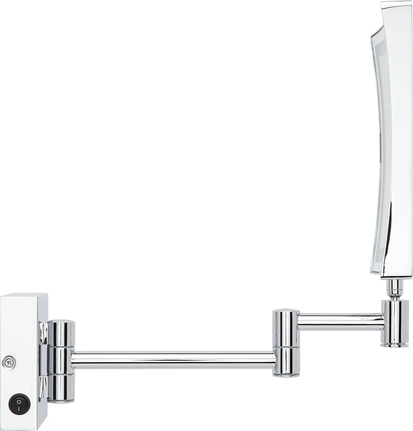 Signature Hardware 481284 Norabel 12-3/4" x 9-1/2" Framed Make Up Mirror - Satin Black
