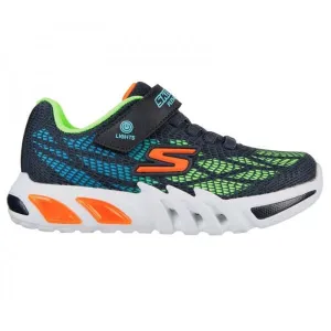 Skechers 400137L/NVMT FLEX-GLOW ELITE - VORLO Boys Trainers Navy/Multi