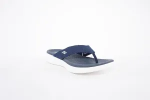 SKECHERS - ON THE GO 600 SUNNY TOE-POST MULE - NAVY
