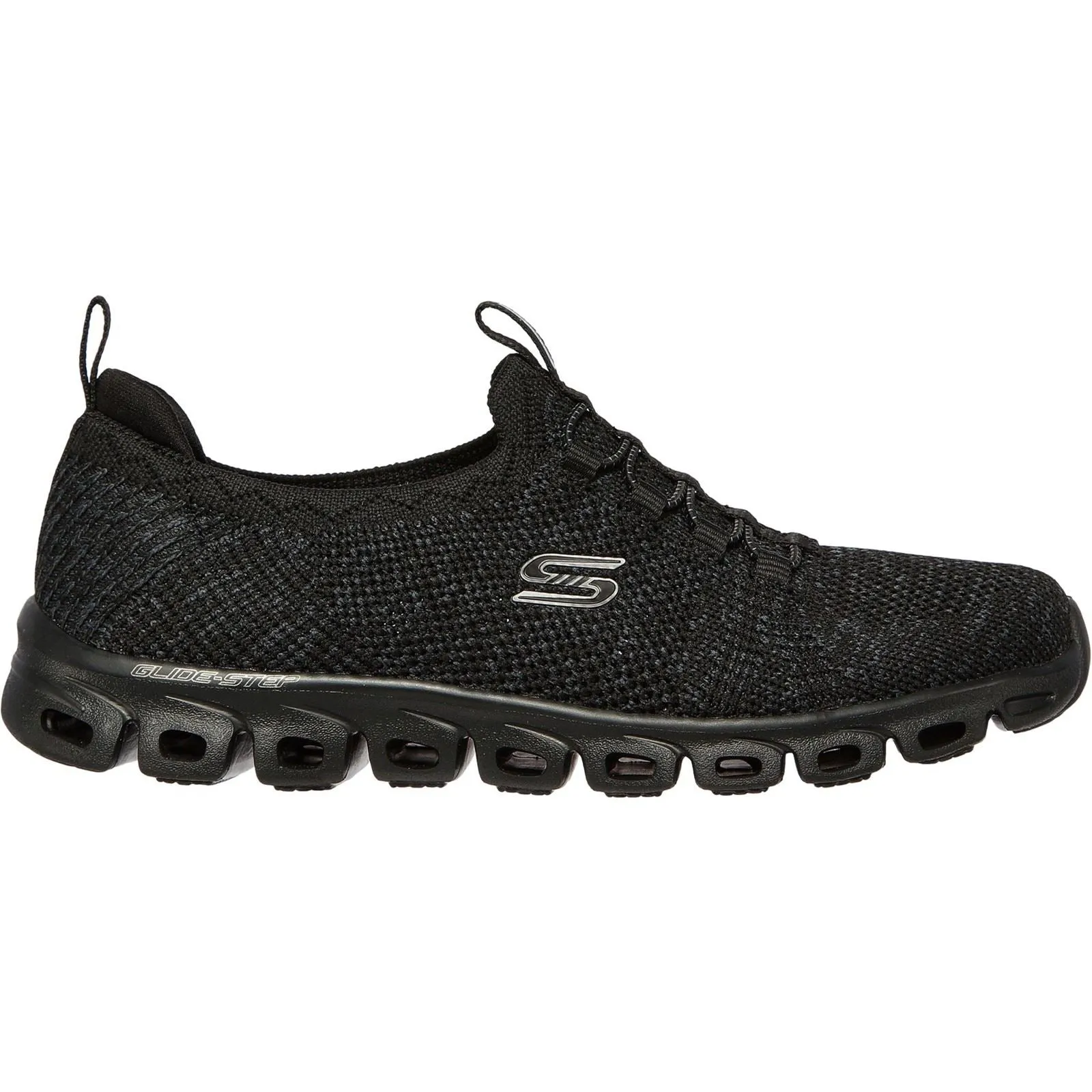 Skechers Women's Glide Step Grand Flash Shoe in Black