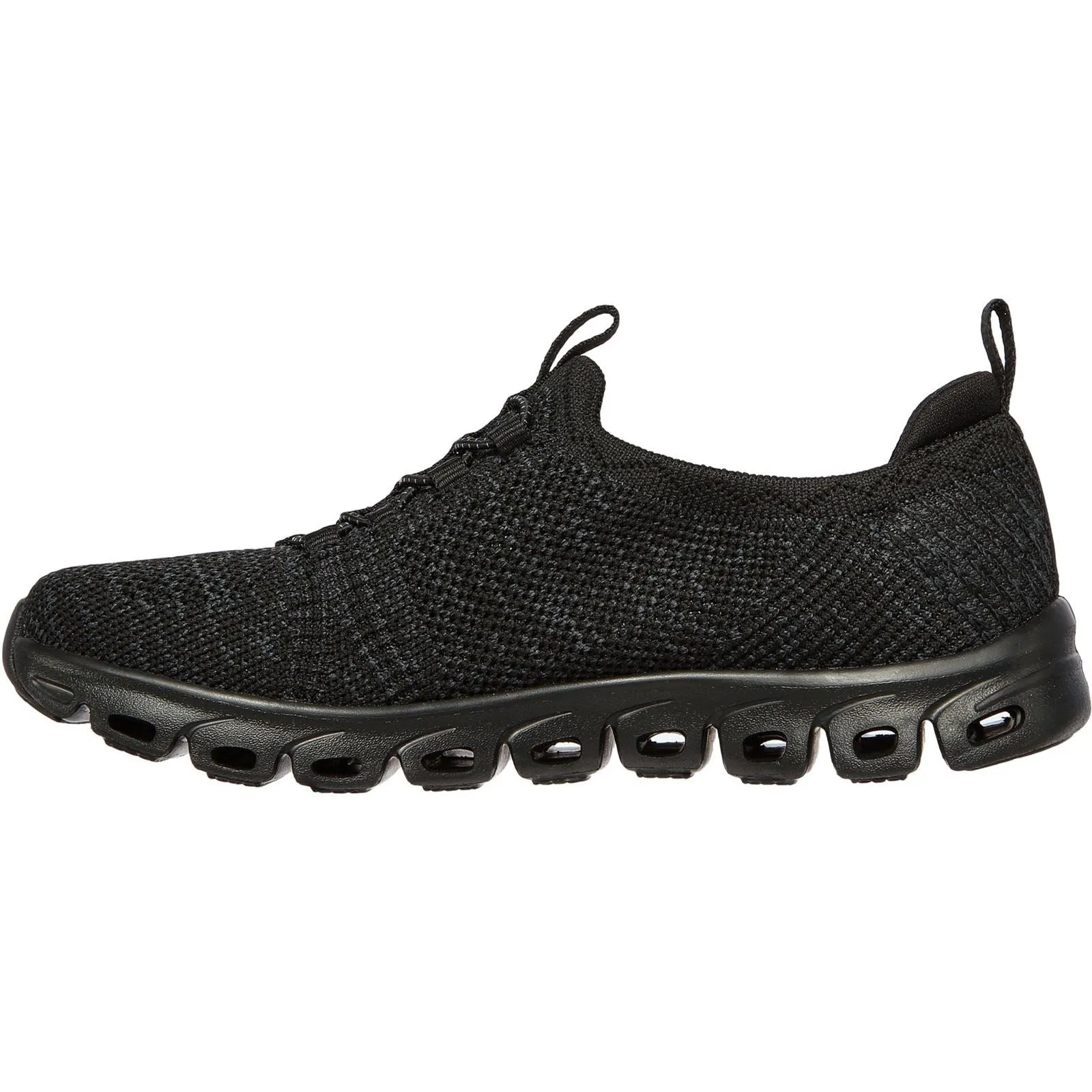 Skechers Women's Glide Step Grand Flash Shoe in Black
